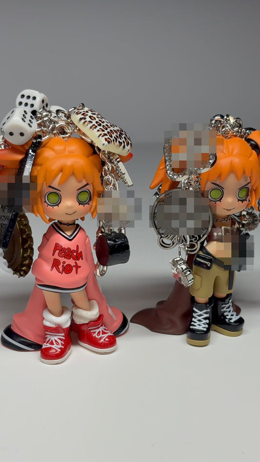 Peach Riot Keychains