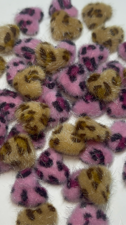 Mini Fur Hearts