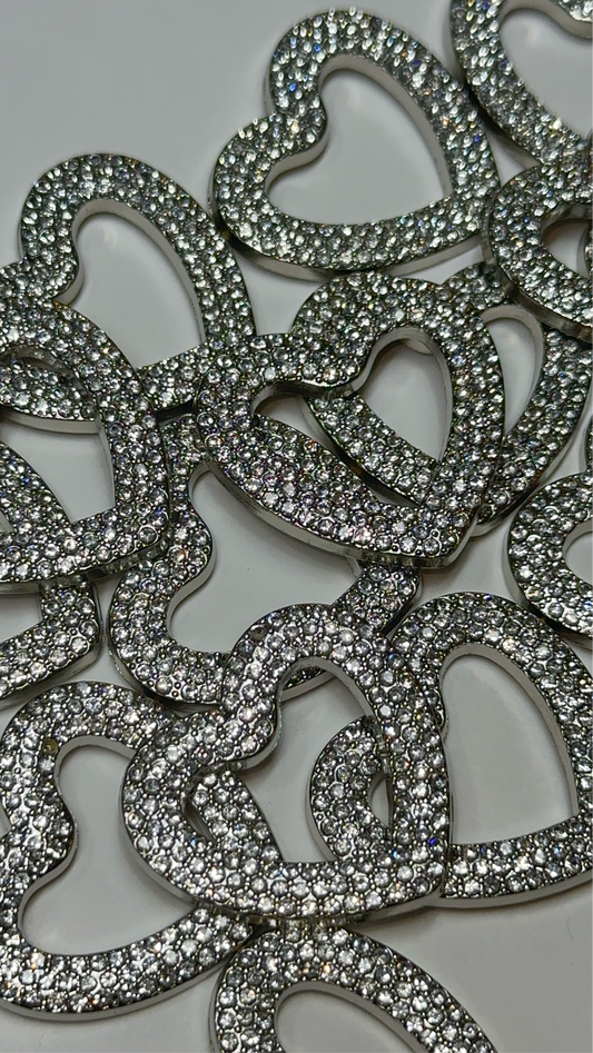 Bling Cutout Heart