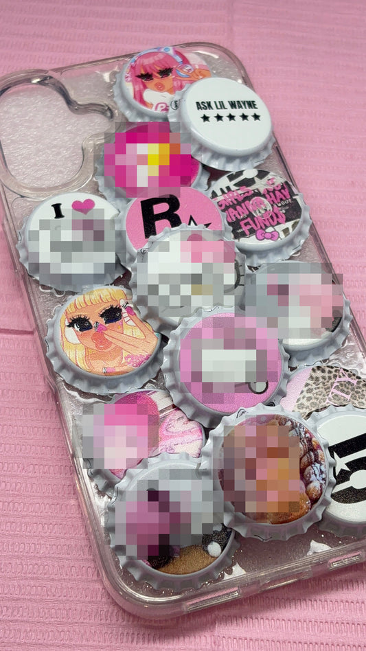 Freestyle Iphone 16+ Bottle Cap Case
